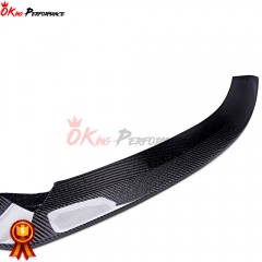 OKing Style Carbon Fiber (CFRP) Front Lip For Audi A3 S3 2014-2016
