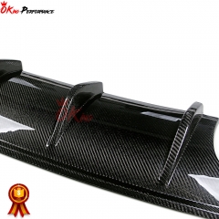 OKing Style Carbon Fiber (CFRP) Rear Diffuser For Audi A3 S3 2014-2016