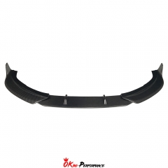 OKing Style Dry Carbon Fiber Front Lip For Audi S4 B10 2018-2020