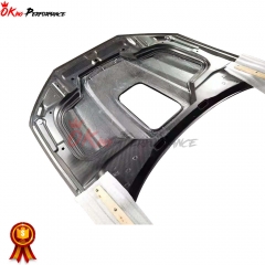 OKing Style Dry Carbon Fiber Hood For Audi S4 B10 2018-2020