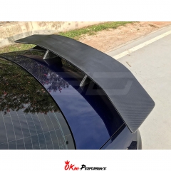 OKing Style Dry Carbon Fiber Gt Rear Spoiler For Audi S4 B10 2018-2020