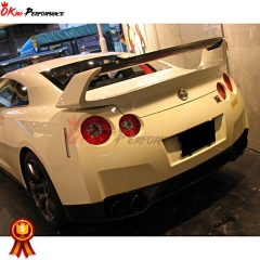 Amuse Style Half Carbon Fiber Rear Spoiler For Nissan R35 GTR2008-2019