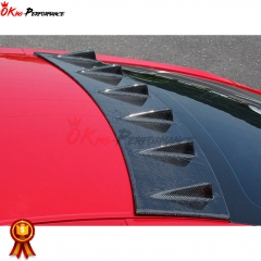 Chargespeed Vortex Style Carbon Fiber Roof Spoiler (NO ANTENNA) For Nissan R35 GTR 2008-2019