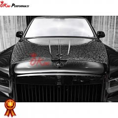 Mansory Style Dry Forged Carbon Fiber Hood For Rolls Royce Cullinan