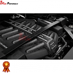 MSY Dry Forged Carbon Fiber Wide Body Engine Cover For Rolls Royce Cullinan