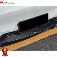 MIW Style Forged Dry Carbon Fiber Front Lip For Tesla Model Y 2020-2021