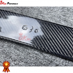 AC Style Carbon Fiber Roof Spoiler For BMW 5 Series G30 G38 2017-2022