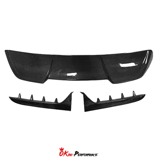 Carbon Fiber (Cfrp) Roof Spoiler For A4 allroad Avant 2013-2016