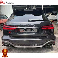 MN Style Carbon Fiber (cfrp) Roof Spoiler For Audi RS6 Avant C8 2020