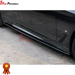 MP Style Glossy Black Side Skirt For BMW 5 Series G30 G38 2017-2022