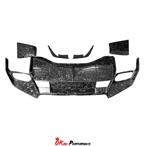 Mansory-Style Forged Caron Fiber Rear Diffuser For Huracan LP610-4 2014-2018