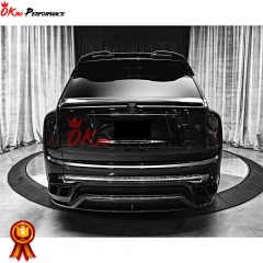 MSY Style Half Dry Carbon Fiber Body Kit For Rolls Royce Cullinan