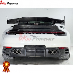 Brabus Style Dry Carbon Fiber Aero Body Kit For Porsche 911 992 Carrera 2019-2023