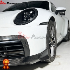 BraBx Style Dry Carbon Fiber Aero Body Kit For Porsche 911 992 Carrera 2019-2023