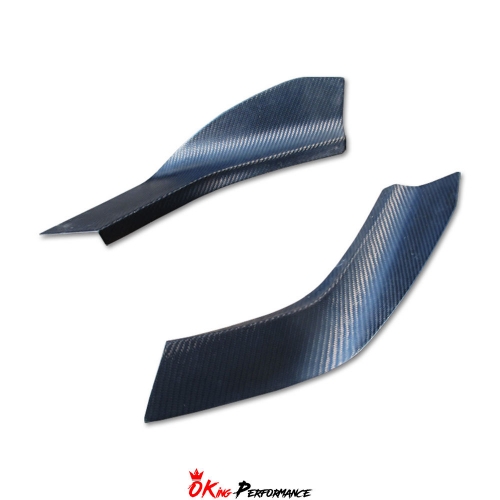 MINES Style Carbon Fiber Canards For Nissan R35 GTR 2008-2016