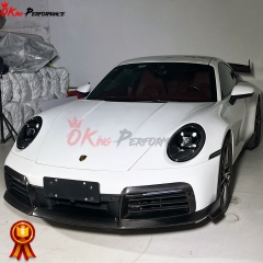 Brabus Style Dry Carbon Fiber Aero Body Kit For Porsche 911 992 Carrera 2019-2023