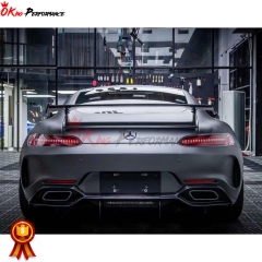 IMP Style Carbon Fiber Rear Spoiler For Mercedes-Benz AMG GT GTS 2015-2019