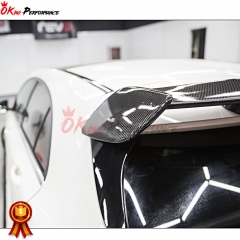 AMG Style Carbon Fiber Rear Spoiler For Mercedes-Benz A-class W176 A45 AMG CLA45 2013-2015