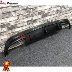 AMG Style Carbon Fiber Rear Diffuser For Mercedes Benz E-Class W207 Coupe 2009-2016