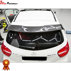 AMG Style Carbon Fiber Rear Spoiler For Mercedes-Benz A-class W176 A45 AMG CLA45 2013-2015