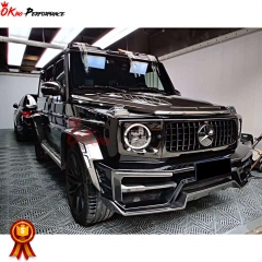 Paktechz Style Dry Carbon Fiber Front Bumper For Mercedes Benz G-Class W464 G350 G500 AMG G63 2019-2022