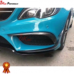 BraBx Style Carbon Fiber Canards For Mercedes Benz E-Class W207 Coupe 2009-2016