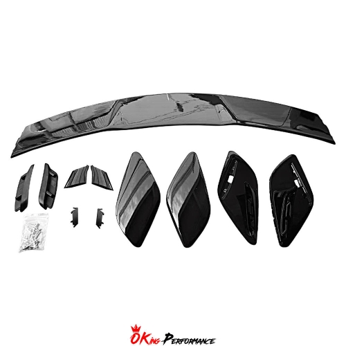 Glossy Black Rear Spoiler For GLA45 X156 2014-2020
