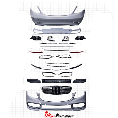 Maybach-Style PP Car Body Kit For Mercedes Benz E-Class W213 2016-2020