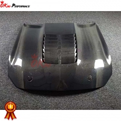 GT500 style Carbon Fiber (CFRP) Hood For Ford Mustang 2015-2017