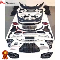 Maybach-Style PP Car Body Kit For Mercedes-Benz S-Class W222