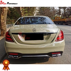 S65 AMG-Style PP Car Body Kit For Mercedes-Benz S-Class W222 S400 S500 2014-2017