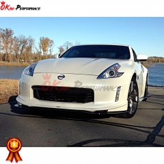 Varis Style Glass Fiber Front Lip For NIissan 370Z Z34 2012-2019