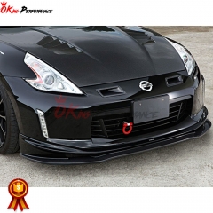 Varis Style Glass Fiber Front Lip For NIissan 370Z Z34 2012-2019