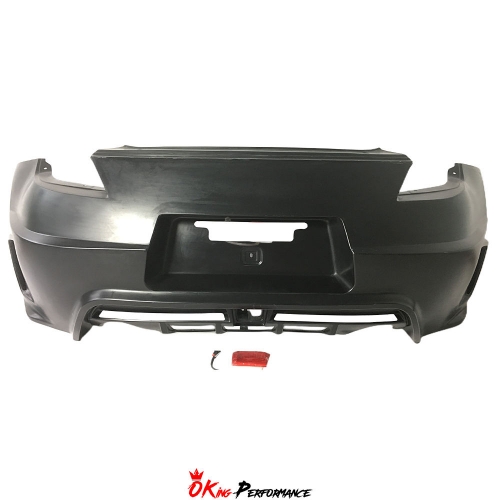 Weber Sport Zenit Line Style Glass Fiber Rear Bumper For NIissan 370Z Z34 2008-2019