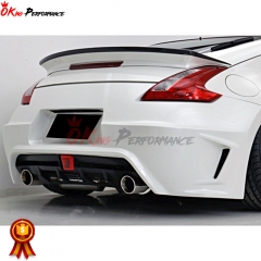 Weber Sport Zenit Line Style Glass Fiber Rear Bumper For NIissan 370Z Z34 2008-2019