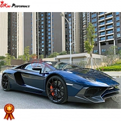 SV Style Dry Forged Carbon Fiber Rear Spoiler With Primer Base For Aventador LP700-4 LP720 LP750 2011-2015