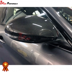 Dry Carbon Fiber Mirror Cover (Add On) For Alfa Romeo Giulia 2016-2023