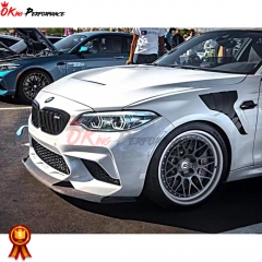 Half Dry Carbon Fiber Fender For BMW F87 M2 M2C 2016-2019