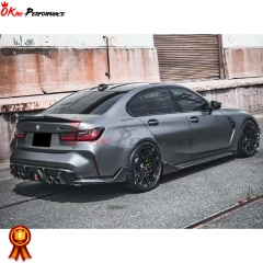 PSM Style Dry Carbon Fiber Rear Spoiler For BMW G80 M3 G82 M4