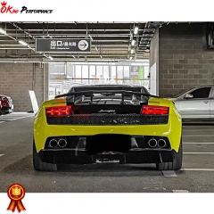 S Style Carbon Fiber Rear Spoiler For Lamborghini Gallardo LP550 LP560 LP570 2008-2014