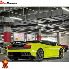 S Style Carbon Fiber Rear Spoiler For Lamborghini Gallardo LP550 LP560 LP570 2008-2014