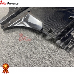 SVR Style Half Carbon Fiber Front Fender For Jaguar F-Type 2014-2018