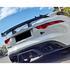 SVR Style Carbon Fiber (CFRP) Rear Spoiler & FPR Base For Jaguar F-Type 2013-2019