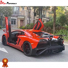 LP750 SV Style Dry Forged Carbon Fiber With Portion Primer Body Kit For Aventador LP700-4 LP720 LP750 2011-2015