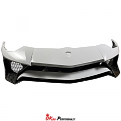 SV Style Dry Forged Carbon Fiber With Portion Primer Front Bumper For Aventador LP700-4 LP720 LP750 2011-2015