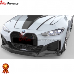 M Style Dry Carbon Fiber Side Canards For BMW i4 2021-2024