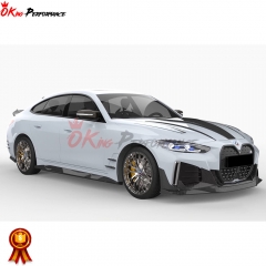 MIW Style Dry Carbon Fiber Hood For BMW i4 2021-2024