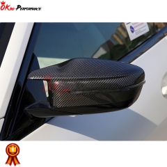 Dry Carbon Fiber Mirror Cap (replacement) For BMW G80 M3 G82 M4 2020-2024