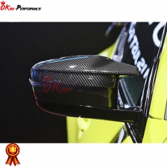 Dry Carbon Fiber Mirror Cap (replacement) For BMW G80 M3 G82 M4 2020-2024