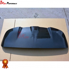 Rspider Style Dry Carbon Fiber Roof Spoiler For AUDI Q8 2018-2022